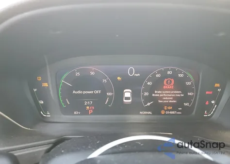 2023 Honda Accord Hybrid Sport-L z USA, uszkodzony, nr VIN 1HGCY2F73PA002398